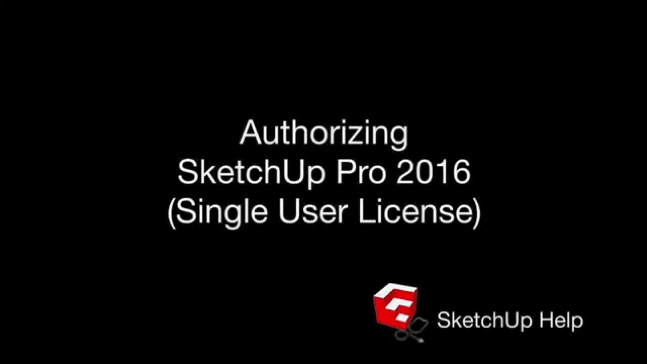 sketchup serial and authorization code